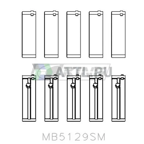 Вкладыши коренные STD фото 2