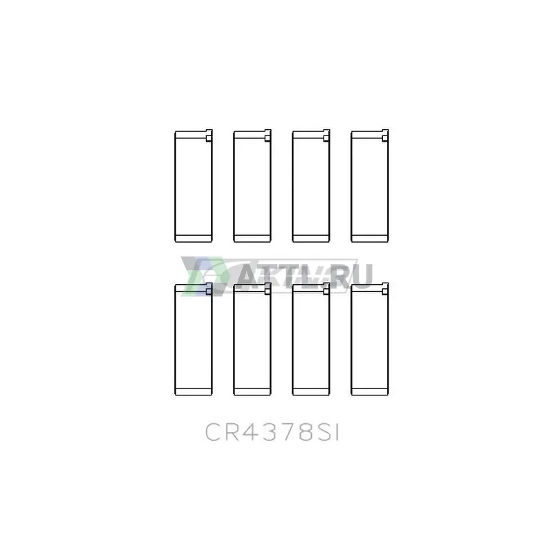 Вкладыши шатунные STD фото 2