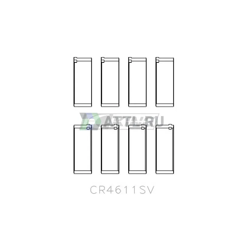 Вкладыши шатунные STD фото 2