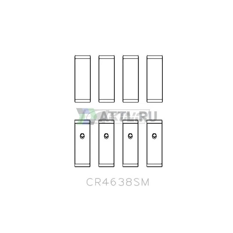 Вкладыши шатунные STD фото 2