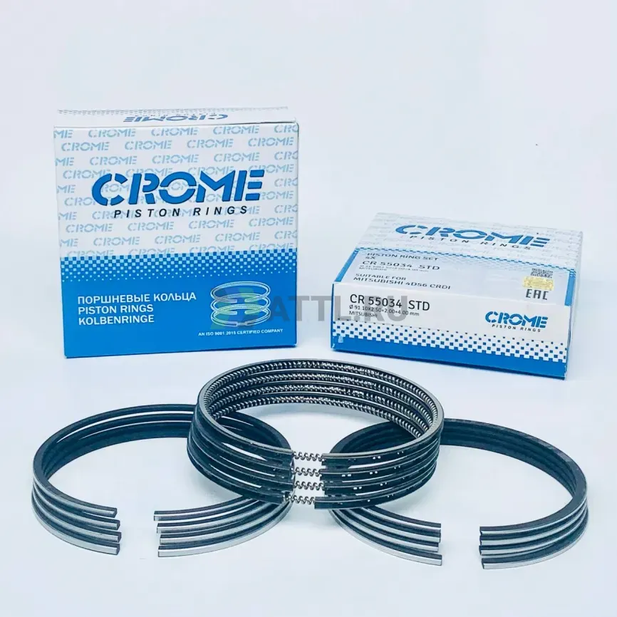 Комплект поршневых колец на 4 цил. STD 4D56 CRDI фото 1