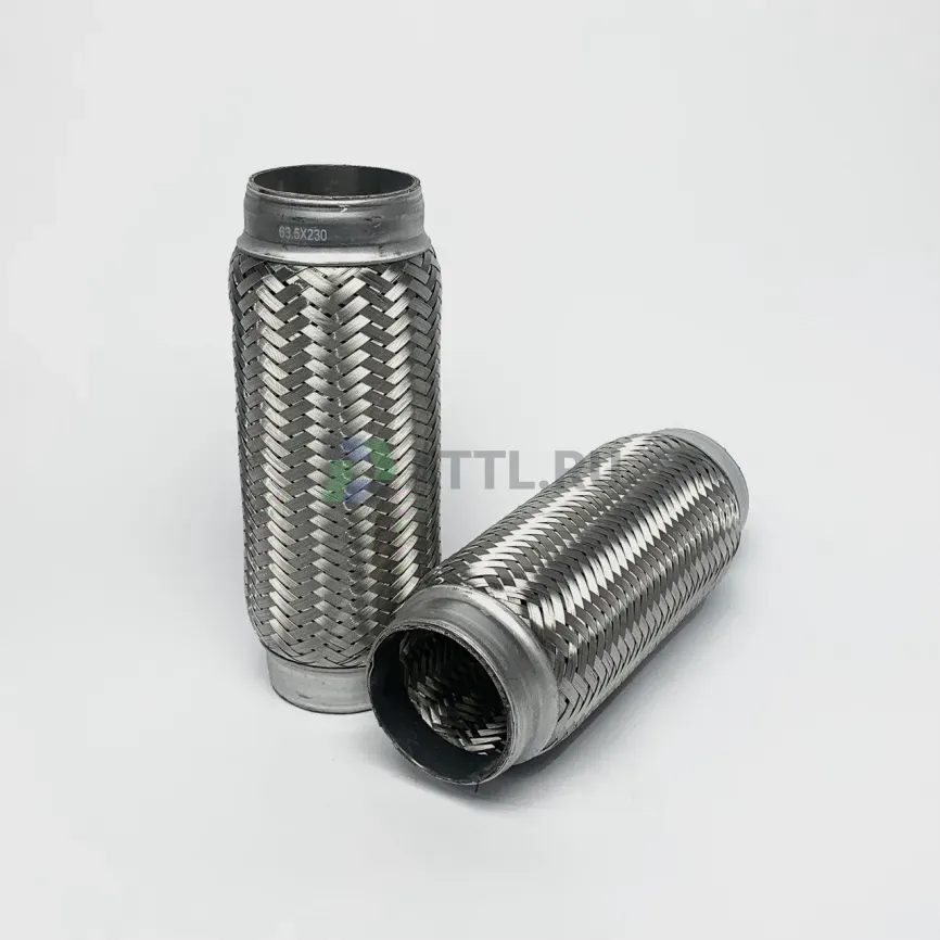 Гофра глушителя трехслойная 63.5*230 фото 1