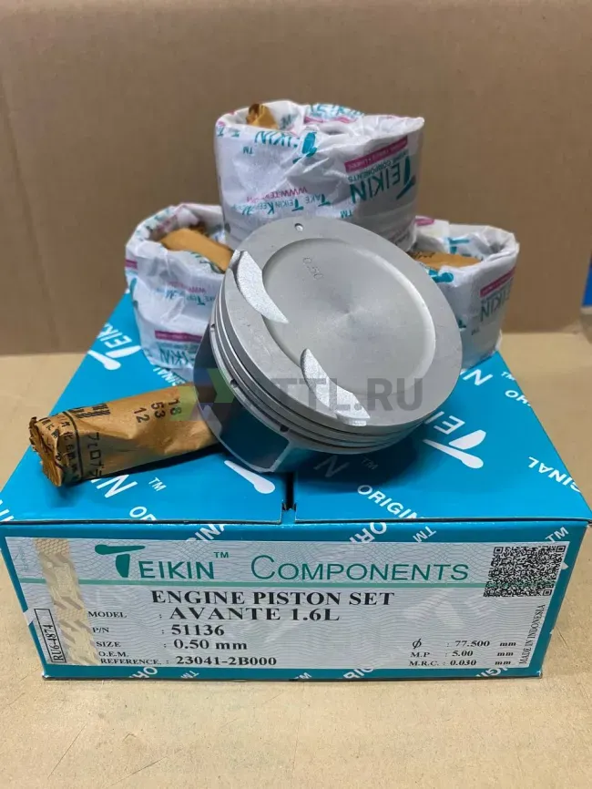 Комплект поршней G4FC фото 2