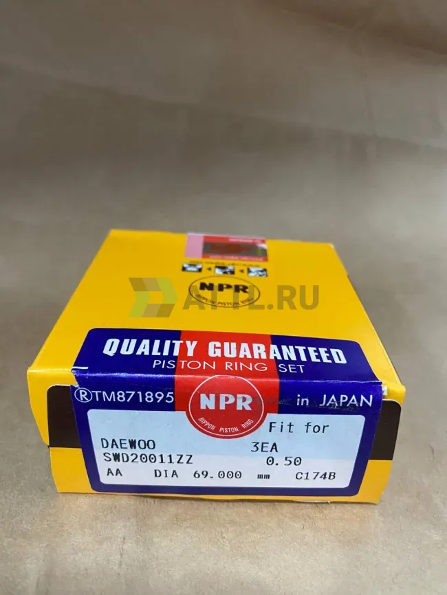 Поршневые кольца 3EA (3cyl) фото 1