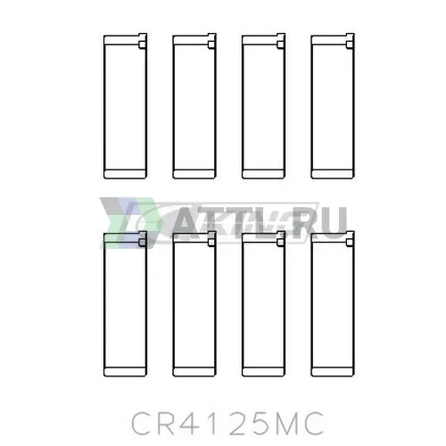 Вкладыши шатунные STD фото 2