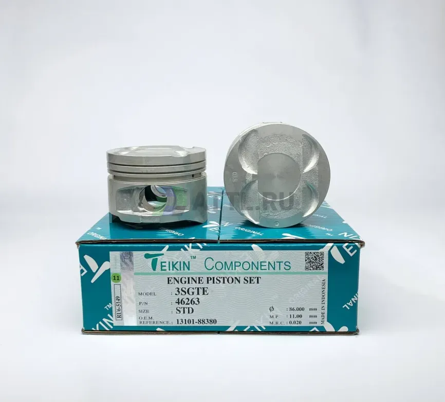 Комплект поршней 3S-GTE d86 STD 1,2-1,5-4 фото 1