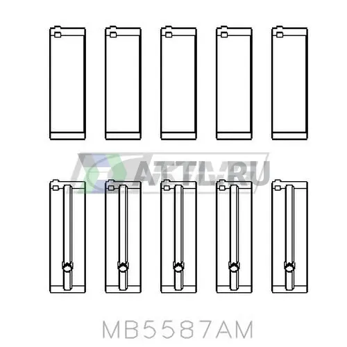 Вкладыши коренные STD фото 2
