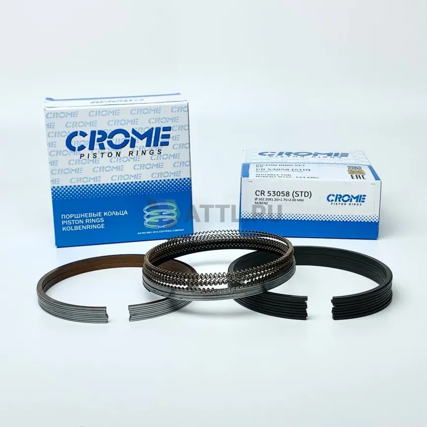 Комплект поршневых колец на 8 цил. STD M156 фото 1