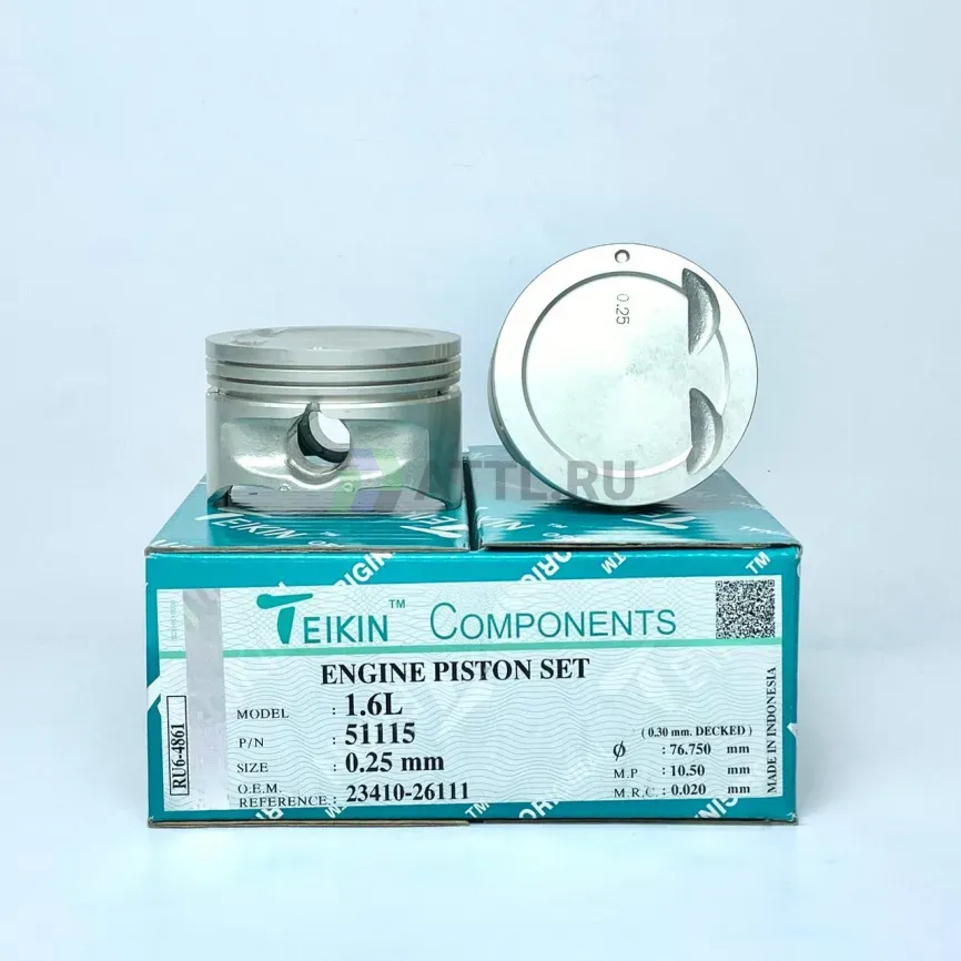 Комплект поршней 1.6L фото 1