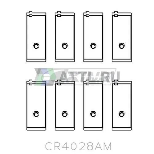 Вкладыши шатунные STD фото 2