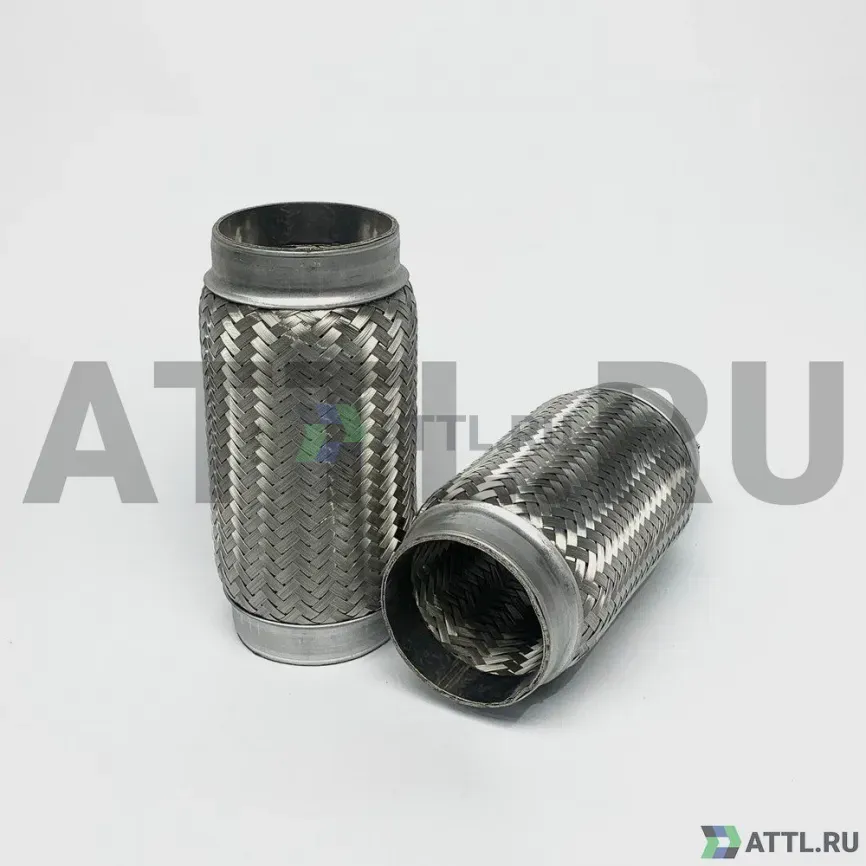 Гофра глушителя трехслойная 76*203 фото 2