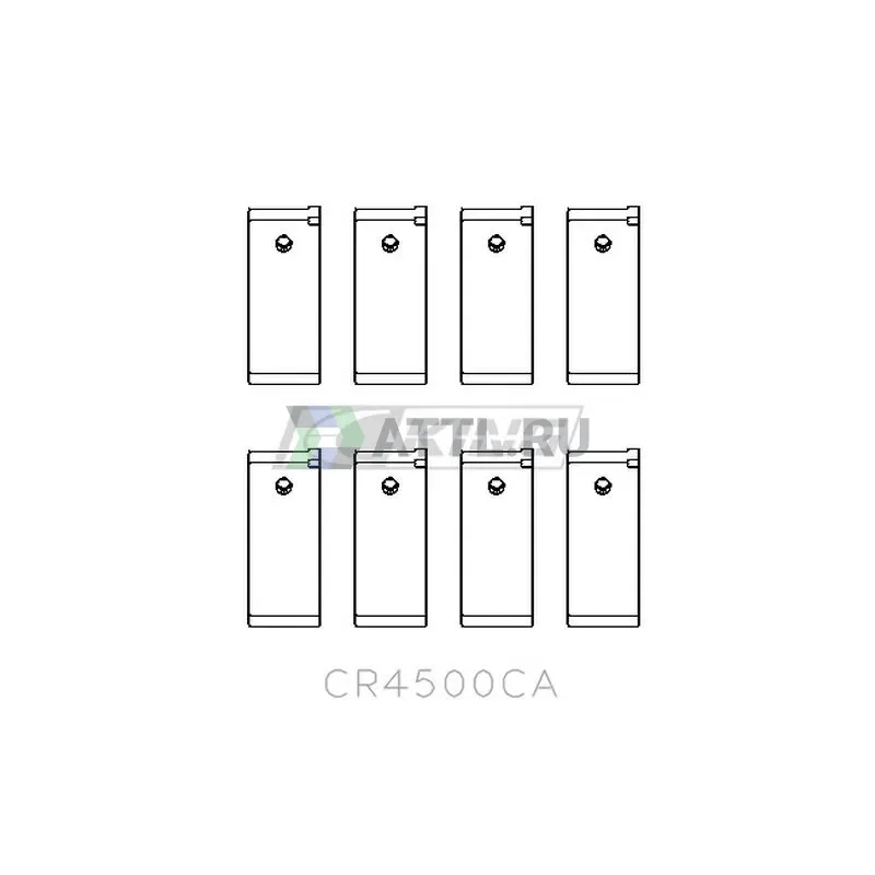 Вкладыши шатунные STD фото 2