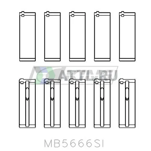 Вкладыши коренные STD фото 2