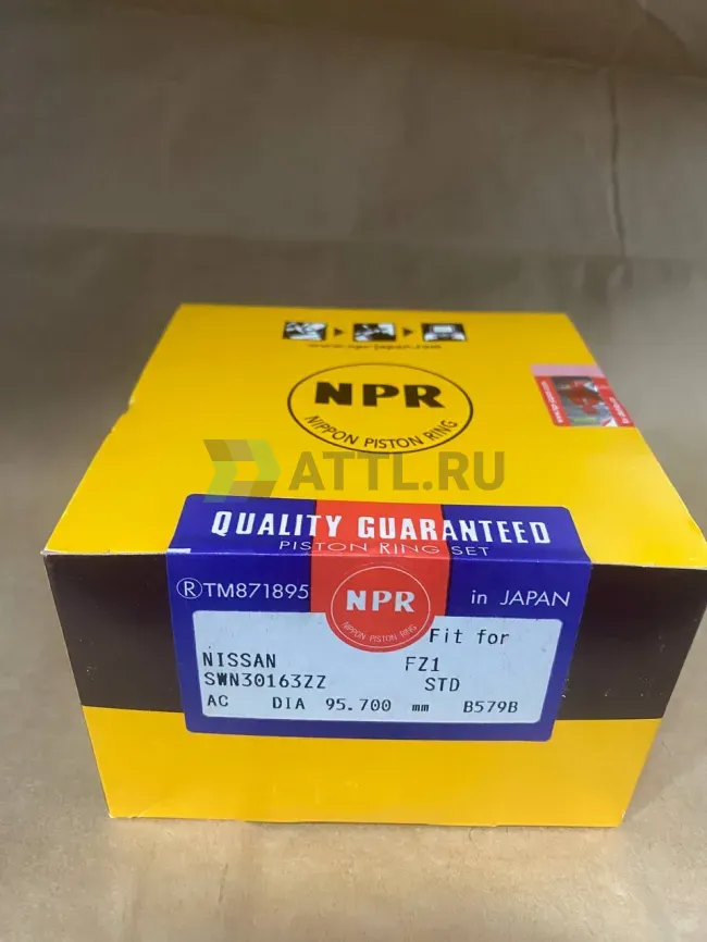 Поршневые кольца VQ37VHR фото 1