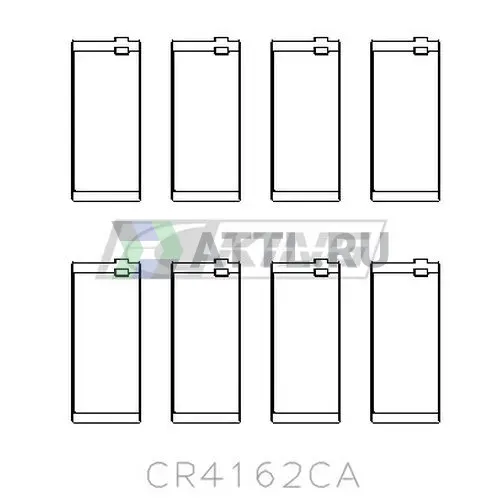 Вкладыши шатунные STD фото 2