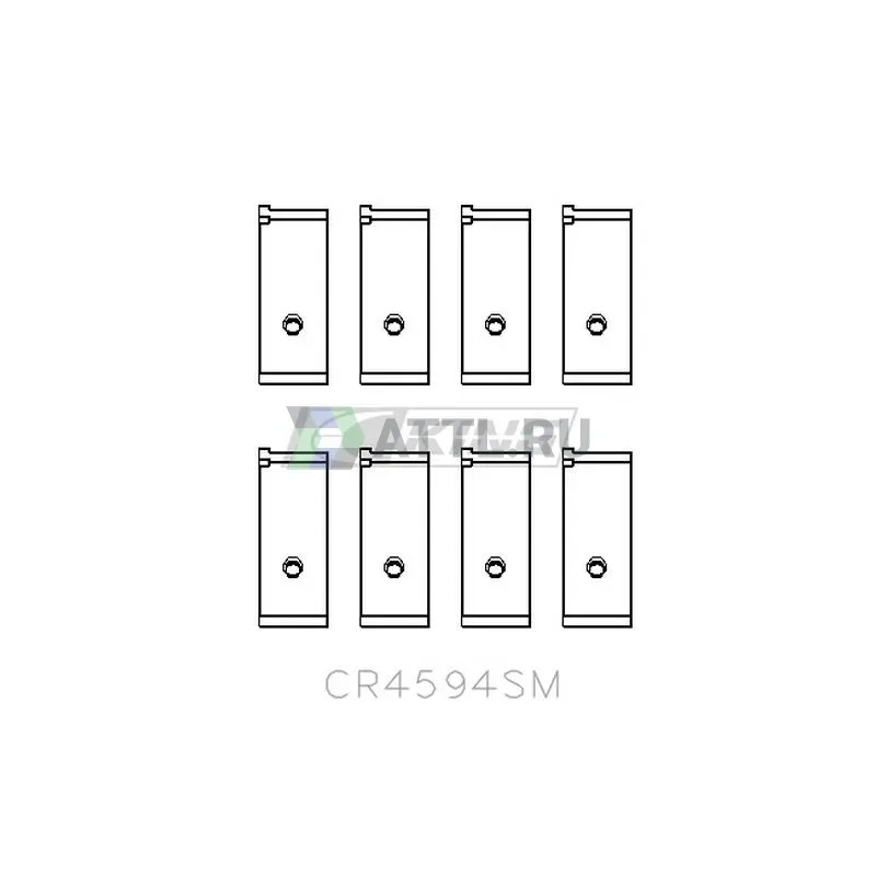 Вкладыши шатунные STD фото 2