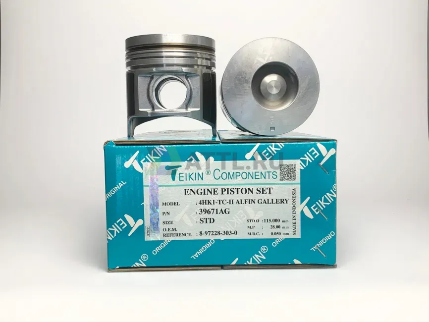 Комплект поршней 4HK1-TC-II фото 1