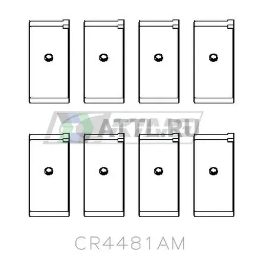 Вкладыши шатунные STD фото 2